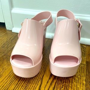 Melissa x Vivienne Westwood Pink Heels